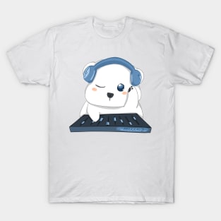 Sound Engineer Baby Bear Couple T-Shirt